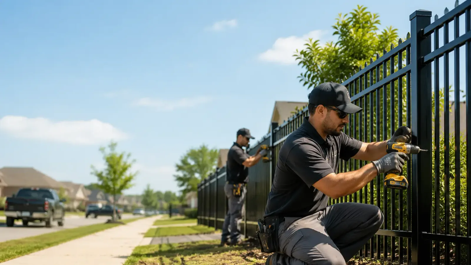 Metal Fence Installation in Allerton, IA